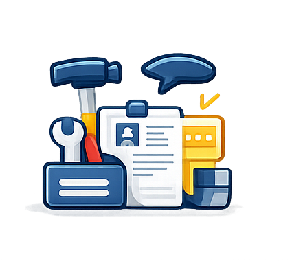 All-in-one support icon